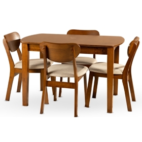 Table Set RH RH7211EXT+4RH367C, Brown