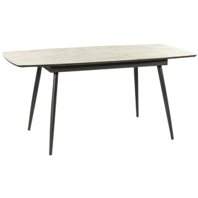 Expandable Table Comfort Room TGT-YANSE/MARMO, White