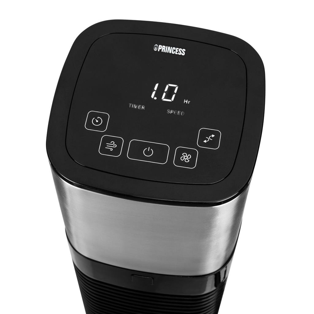 ვენტილატორი Princess 350000 Smart, 50W, Fan, Black/Silver