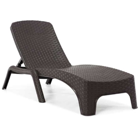 შეზლონგი Rainbow ROMA-B, Chaise Lounge, Brown