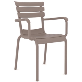 სკამი Rainbow HERA XL-CAPPUCCINO, Chair, Cappuccino