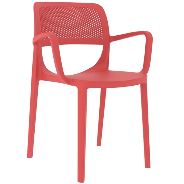 სკამი Rainbow MILA XL-RED, Chair, Red