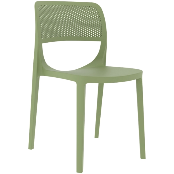 სკამი Rainbow MILA-GREEN, Chair, Green