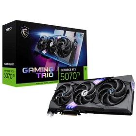 ვიდეო დაფა MSI 912-V531-286 Gaming Trio, GeForce RTX5070Ti 16GB, 256bit, HDMI, DP, Black