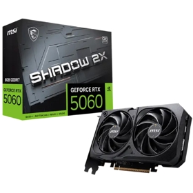 ვიდეო დაფა MSI 912-V537-004 SHADOW 2X, GeForce RTX5060, 8GB, 128bit, HDMI, DP, Black