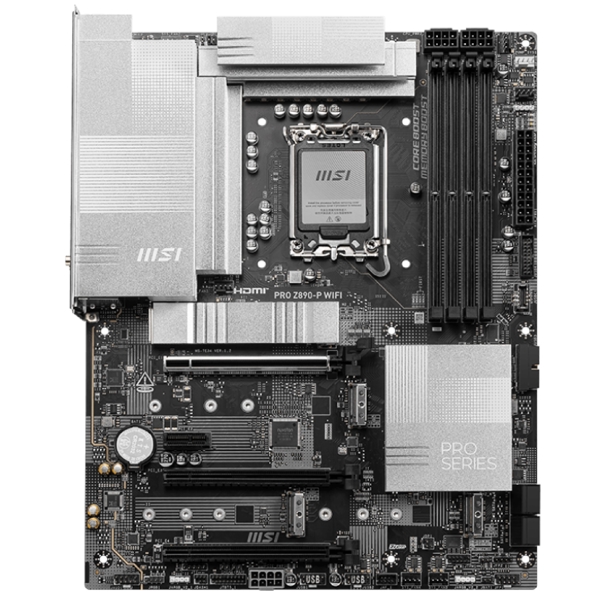 დედა დაფა MSI 911-7E54-001 PRO Z890-S, LGA1851, DDR5, 256GB