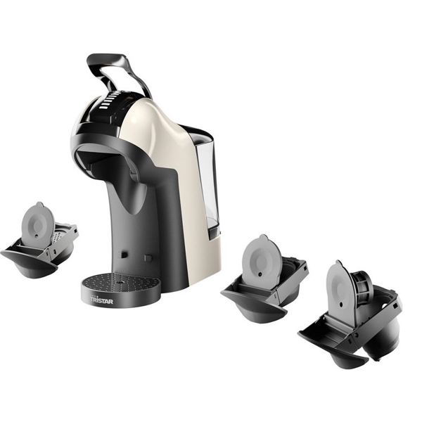 Coffee Machine Tristar CM-2301 Multi Capsule, 1400W, 1L, Cream