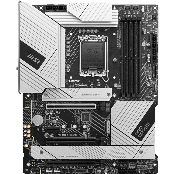 დედა დაფა MSI 911-7E07-025 MSI PRO Z790-A MAX, LGA1700, DDR5, UDIMM, 256GB