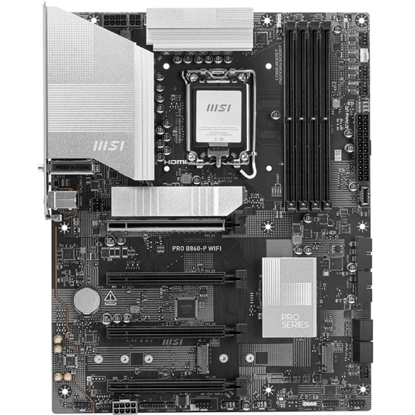 დედა დაფა MSI 911-7E41-001 PRO B860-P, LGA1851, DDR5, UDIMM, 256GB