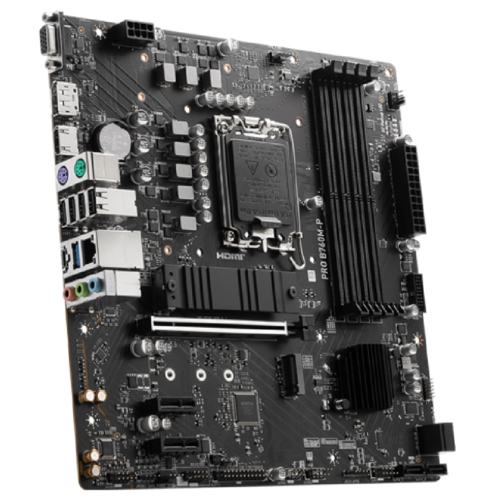 დედა დაფა MSI 911-7E02-026 PRO B760M-P, LGA1700, DDR5, DIMM, 256GB