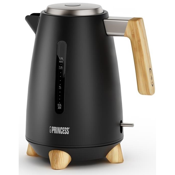 Electric Kettle Princess 236061, 3000W, 1.7L, Black