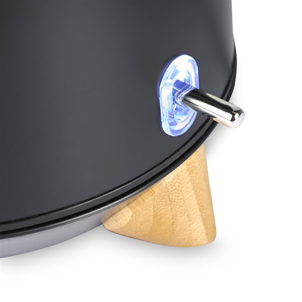 ელექტრო ჩაიდანი Princess 236061, 3000W, 1.7L, Electric Kettle, Black