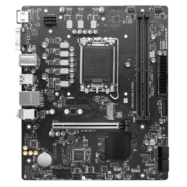 დედა დაფა MSI 911-7D48-066 PRO H610M-E, LGA1700, DDR4, DIMM, 64GB