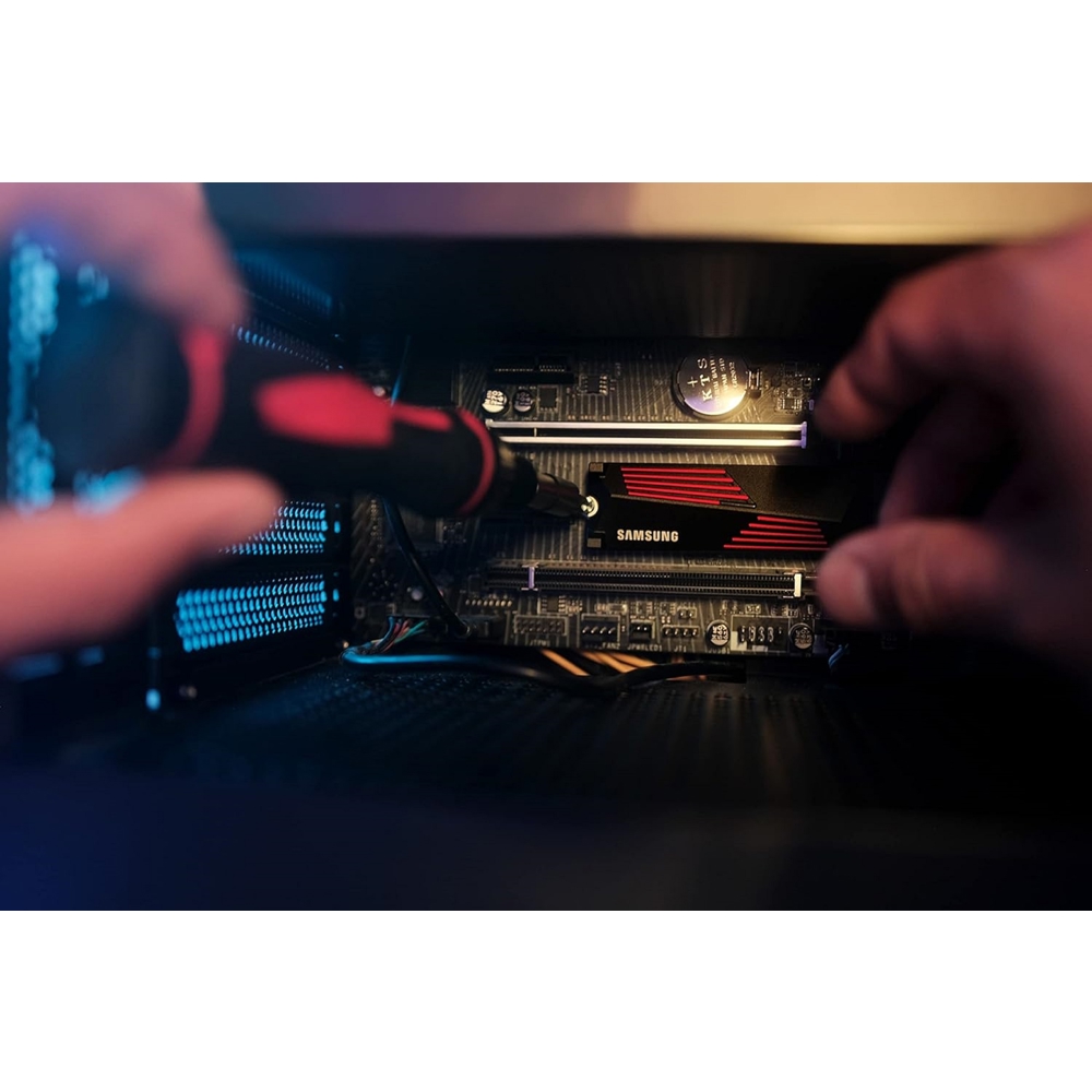 მყარი დისკი Samsung MZ-V9P4T0CW 990 PRO Heatsink, 4TB, M.2, Internal Hard Drive