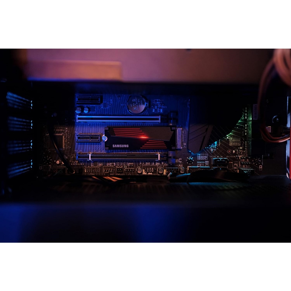 მყარი დისკი Samsung MZ-V9P2T0CW 990 Pro Heatsink, 2TB, M.2, Internal Hard Drive