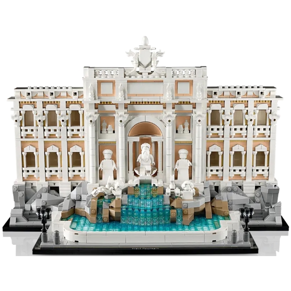 Prefabricated Construction Lego 21062 Architecture, Trevi Fountain