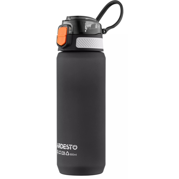 Water Bottle Ardesto AR2281ML Matte, 800ml, Black