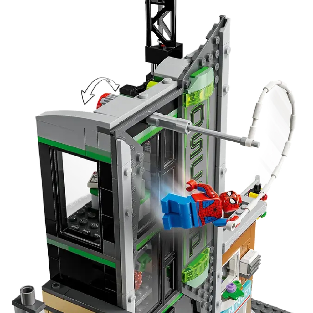 ასაწყობი კონსტრუქცია Lego 76324 Marvel, Spider-Man vs. Oscorp, Prefabricated Construction