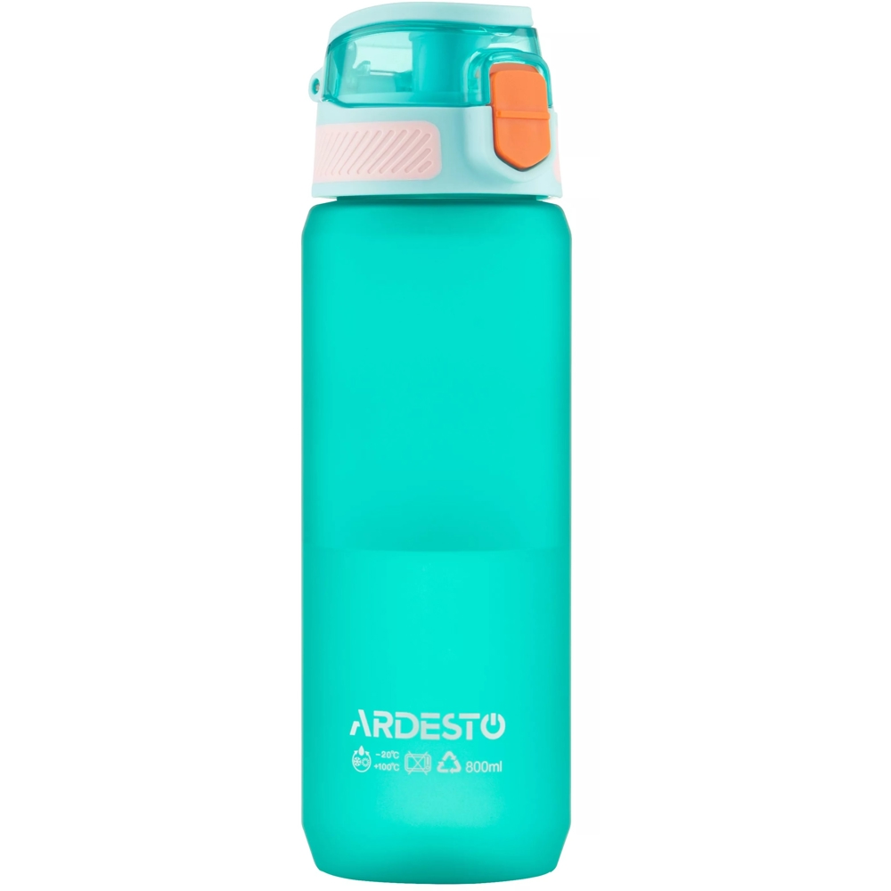 წყლის ბოთლი Ardesto AR2281MB Matte, 0.8l, Water Bottle, Bllue