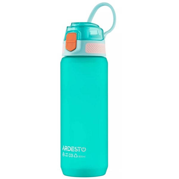 Water Bottle Ardesto AR2281MB Matte, 800ml, Bllue