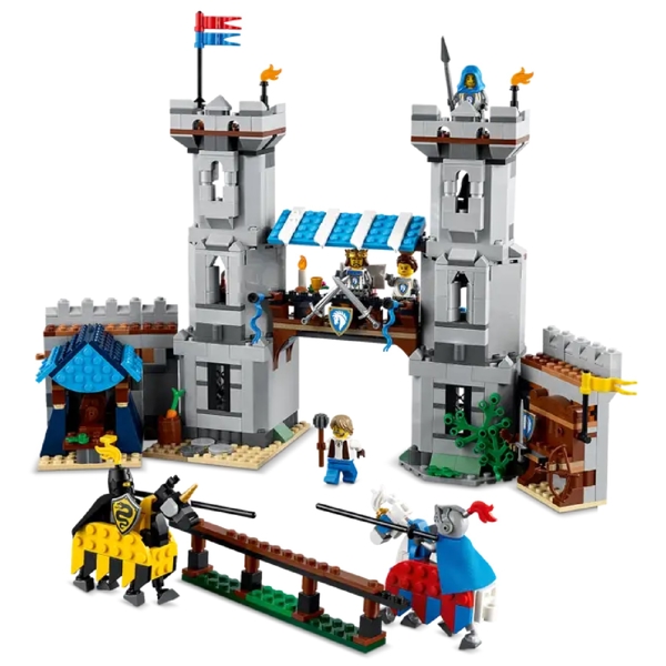 Prefabricated Construction Lego 31168 Creator Medieval Horse Knight Castle