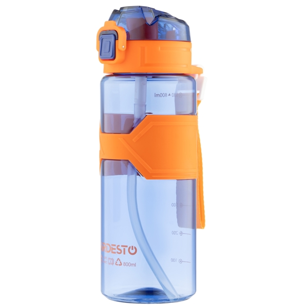 Water Bottle Ardesto AR2280ED Fitness, 800ml, Dark Blue