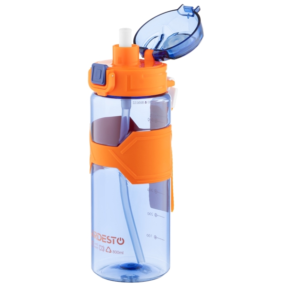 Water Bottle Ardesto AR2280ED Fitness, 800ml, Dark Blue