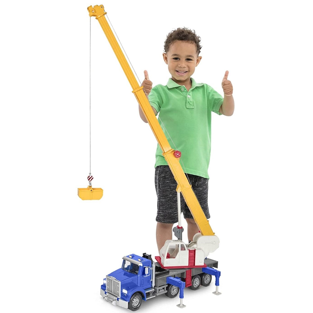 სათამაშო მანქანა Driven WH1101Z, Truck Crane, Blue