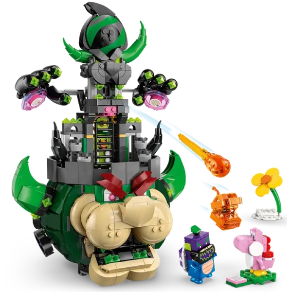 Prefabricated Construction Lego 72042 Super Mario Prince Florian і Castle Bowser
