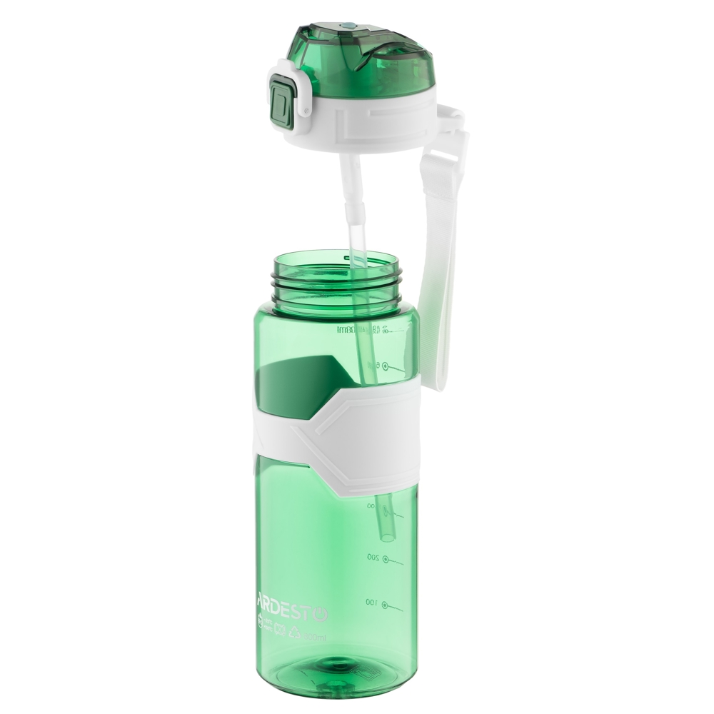 Water Bottle Ardesto AR2280EG Fitness, 0.8l, Green