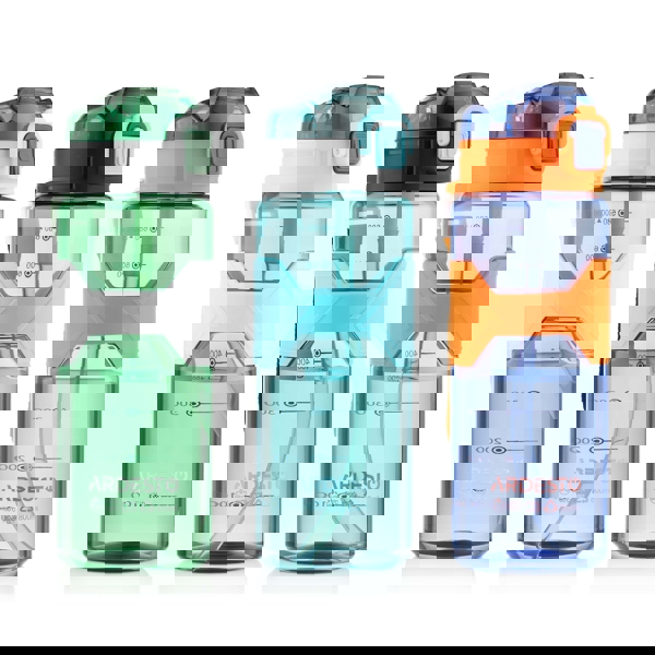 Water Bottle Ardesto AR2280EG Fitness, 800ml, Green