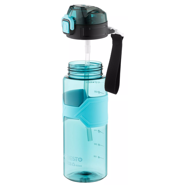 Water Bottle Ardesto AR2280EB Fitness, 800ml, Light Blue