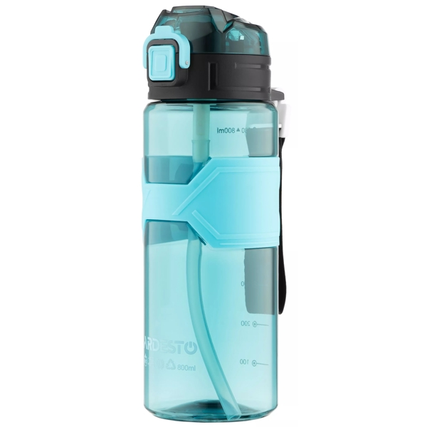 Water Bottle Ardesto AR2280EB Fitness, 800ml, Light Blue