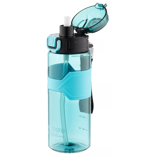 Water Bottle Ardesto AR2280EB Fitness, 800ml, Light Blue