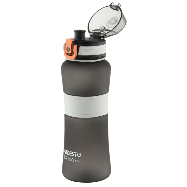 Water Bottle Ardesto AR2265BL Balance, 650ml, Black