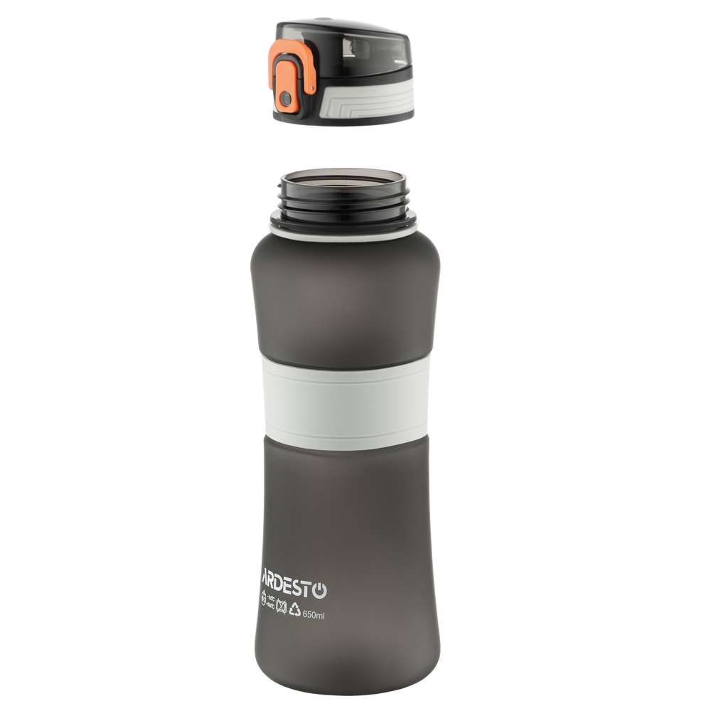 წყლის ბოთლი Ardesto AR2265BL Balance, 0.65l, Water Bottle, Black
