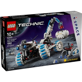 Prefabricated Construction Lego 42211 Technic Lunar Outpost Moon Rover Space Vehicle