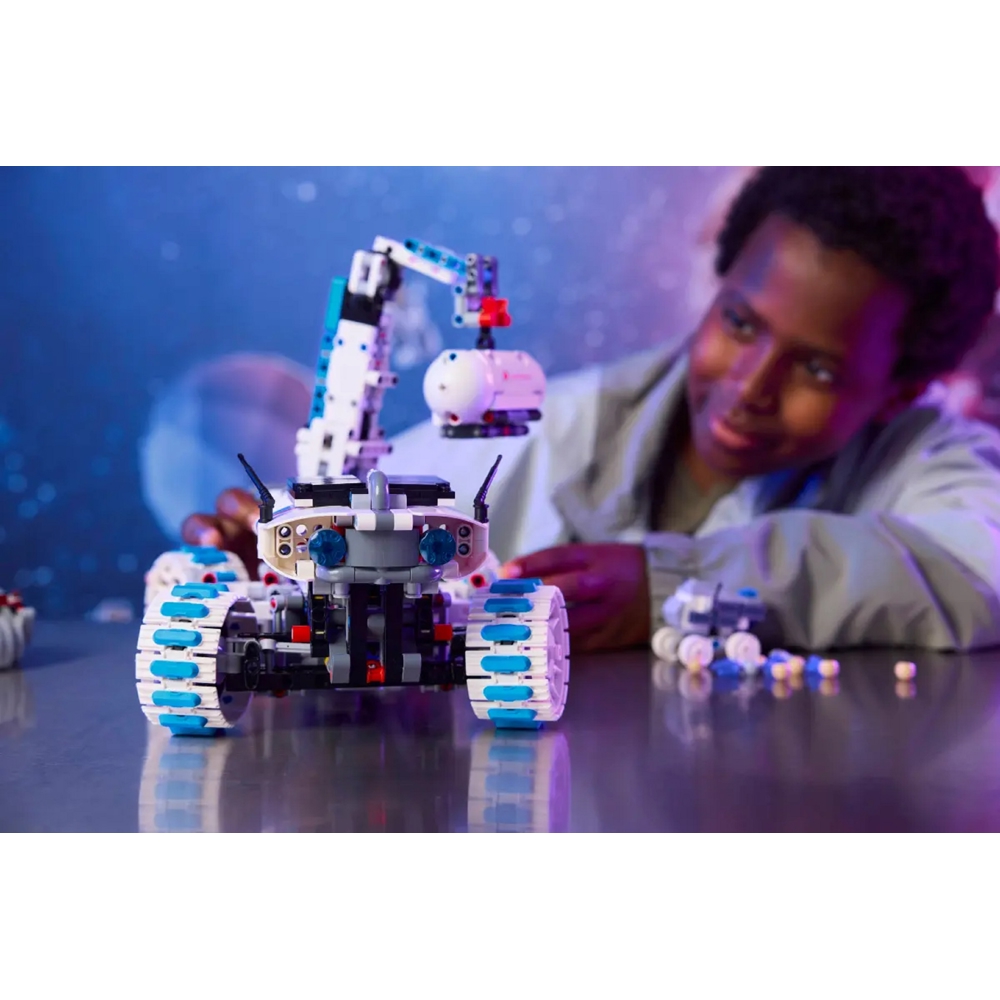 Prefabricated Construction Lego 42211 Technic Lunar Outpost Moon Rover Space Vehicle