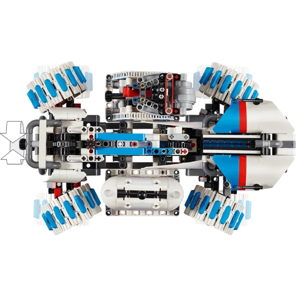 Prefabricated Construction Lego 42211 Technic Lunar Outpost Moon Rover Space Vehicle