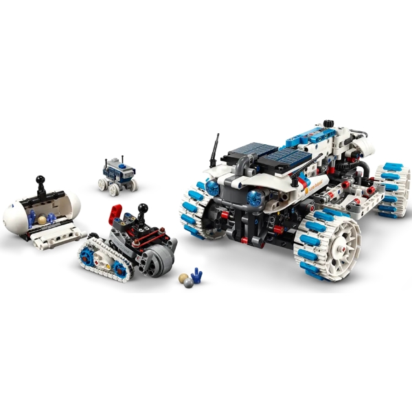 Prefabricated Construction Lego 42211 Technic Lunar Outpost Moon Rover Space Vehicle