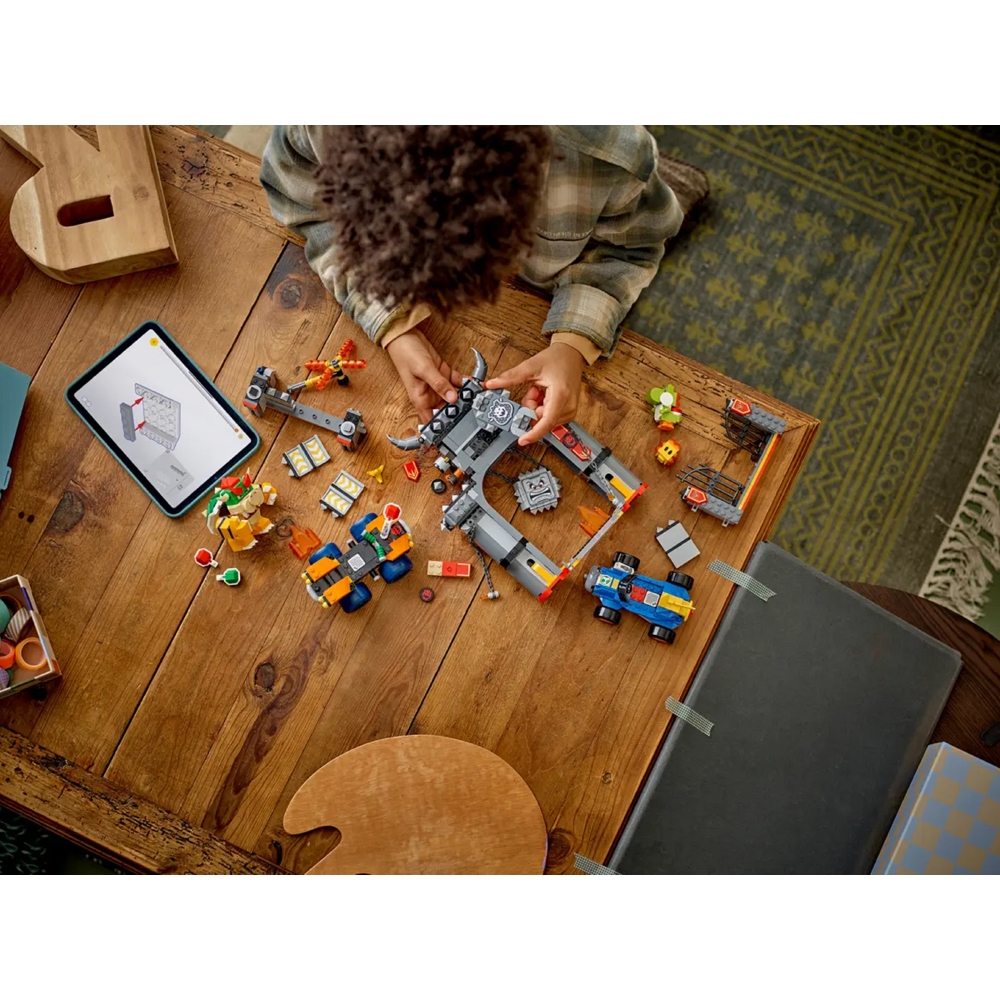 Prefabricated Construction Lego 72039 Super Mario Mario Kart – Bowser's Castle