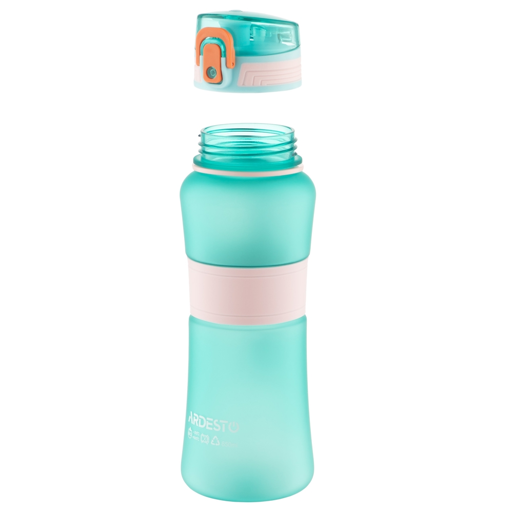 Water Bottle Ardesto AR2265BB Balance, 0.65l, Light Blue