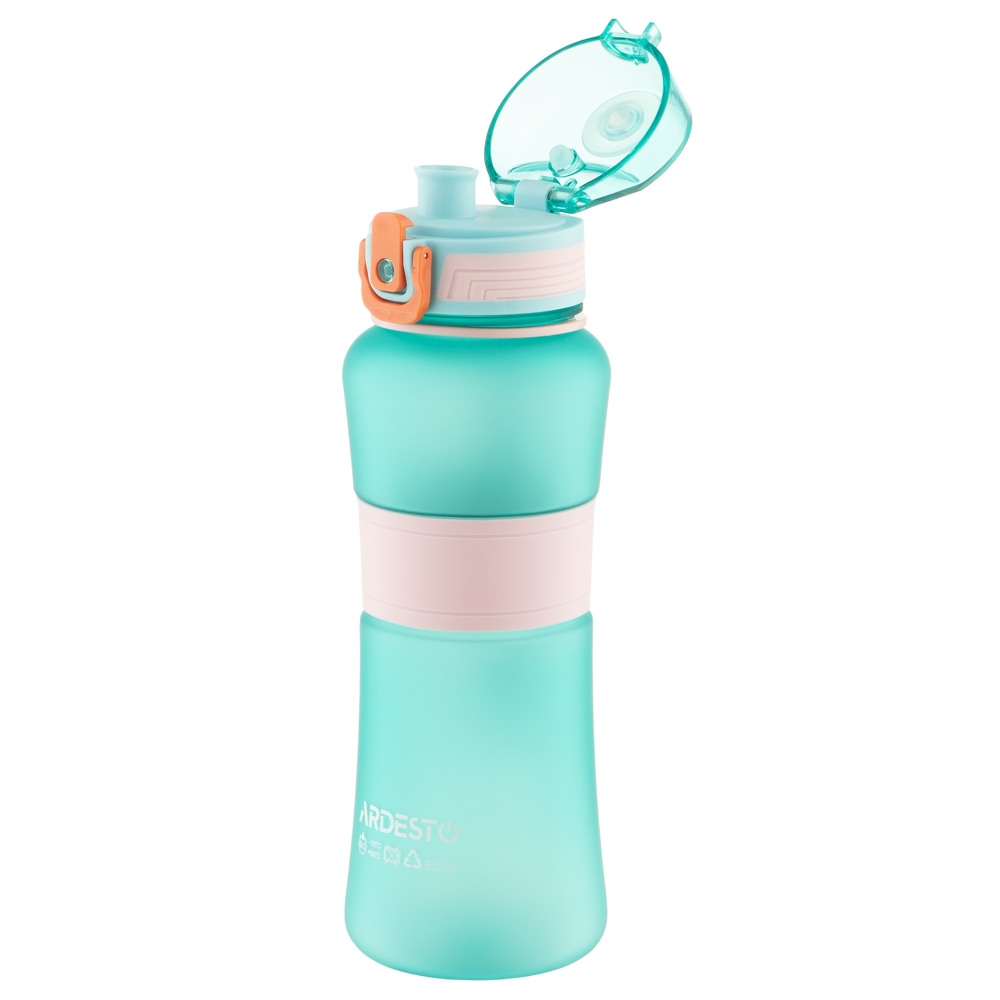 Water Bottle Ardesto AR2265BB Balance, 0.65l, Light Blue