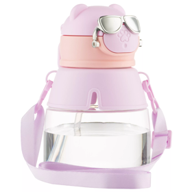 წყლის ბოთლი Ardesto AR2255SP Space, 550ml, Water Bottle, Pink
