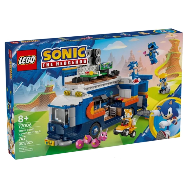 Prefabricated Construction Lego 77006 Sonic Team Sonic Command Truck