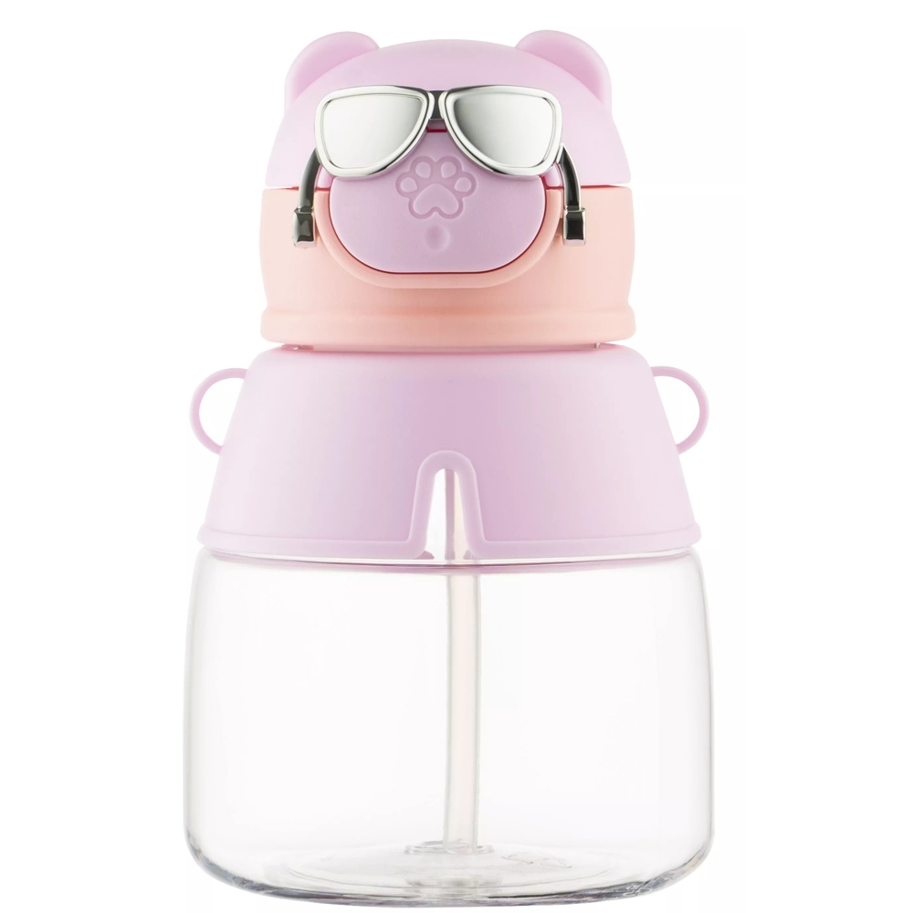 წყლის ბოთლი Ardesto AR2255SP Space, 550ml, Water Bottle, Pink
