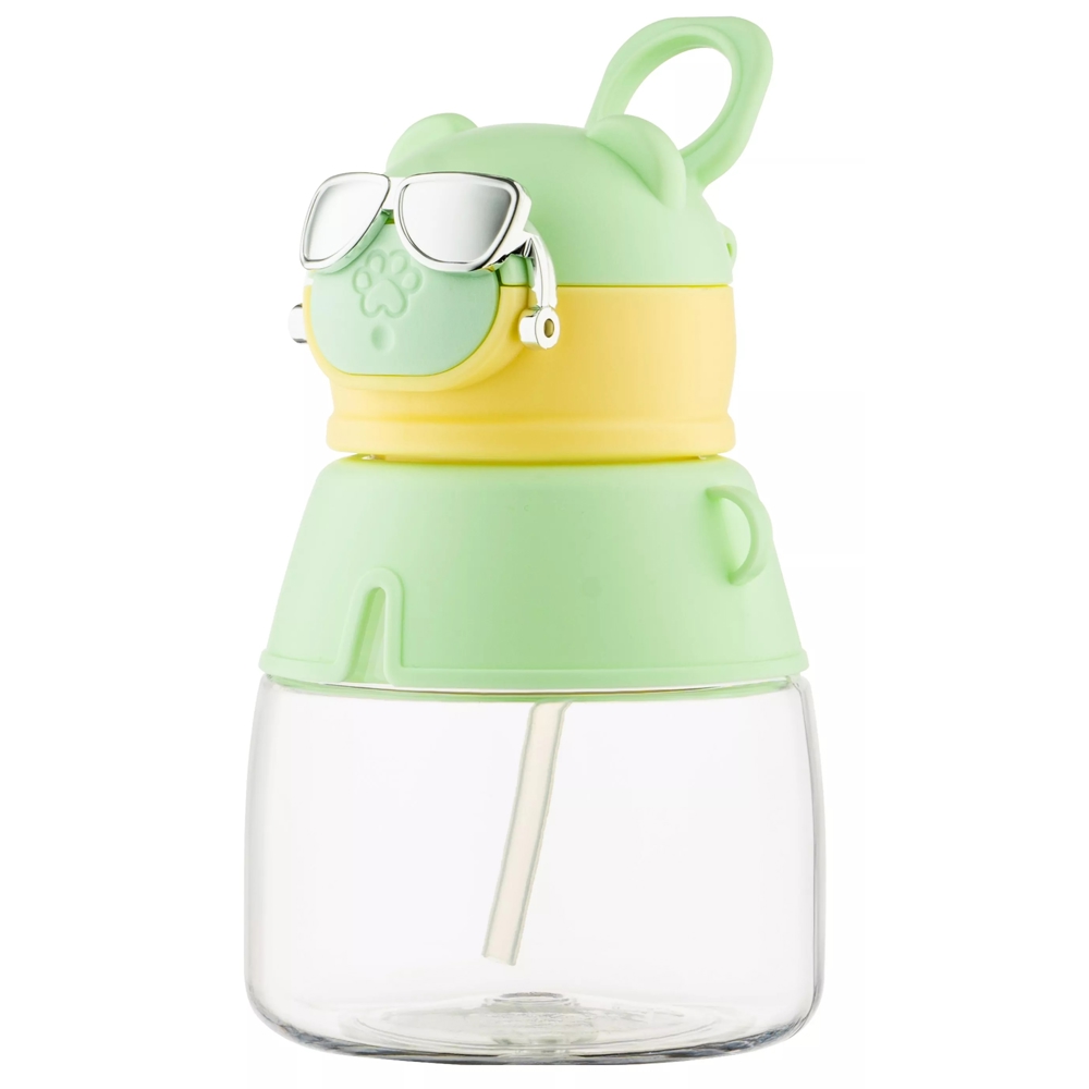წყლის ბოთლი Ardesto AR2255SG Space, 550ml, Water Bottle, Green