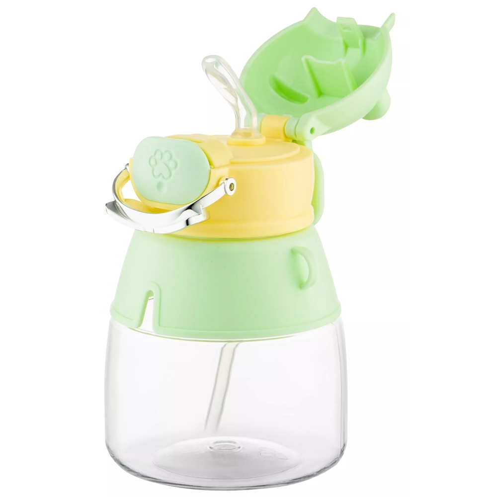 წყლის ბოთლი Ardesto AR2255SG Space, 550ml, Water Bottle, Green