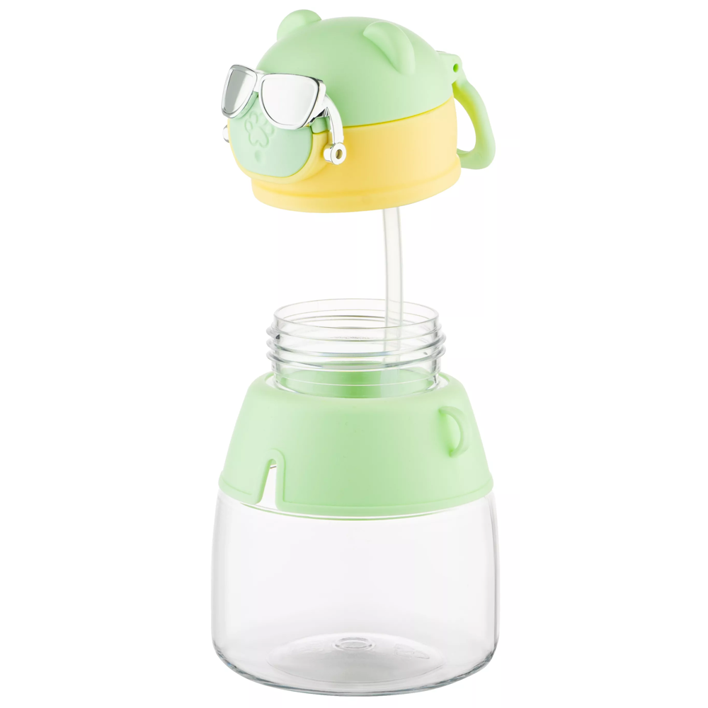 წყლის ბოთლი Ardesto AR2255SG Space, 550ml, Water Bottle, Green