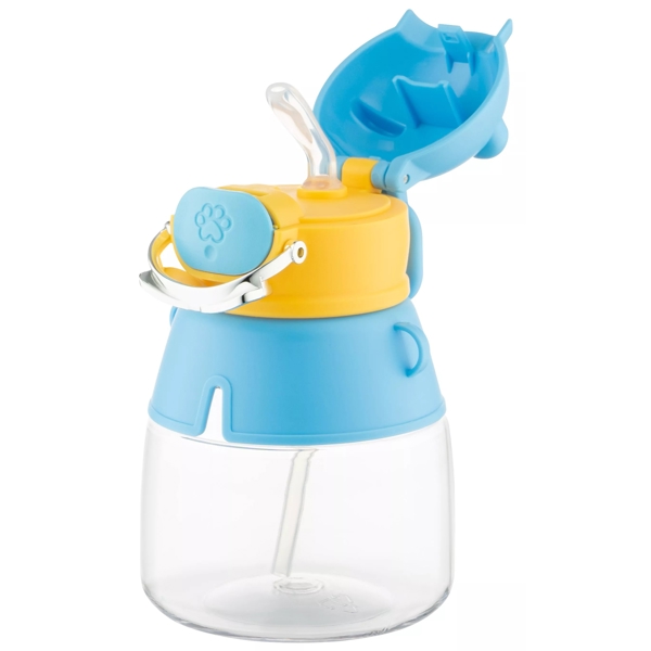 წყლის ბოთლი Ardesto AR2255SB Space, 550ml, Water Bottle, Light Blue